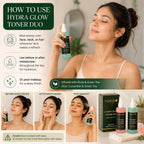Hydrating, Rejuvenates & Clarifying Facial Spray Mist with Aloe, Herbs & Rose Water - Twin Pack: 2 x 100ml / 3.38 fl oz_8553132_1