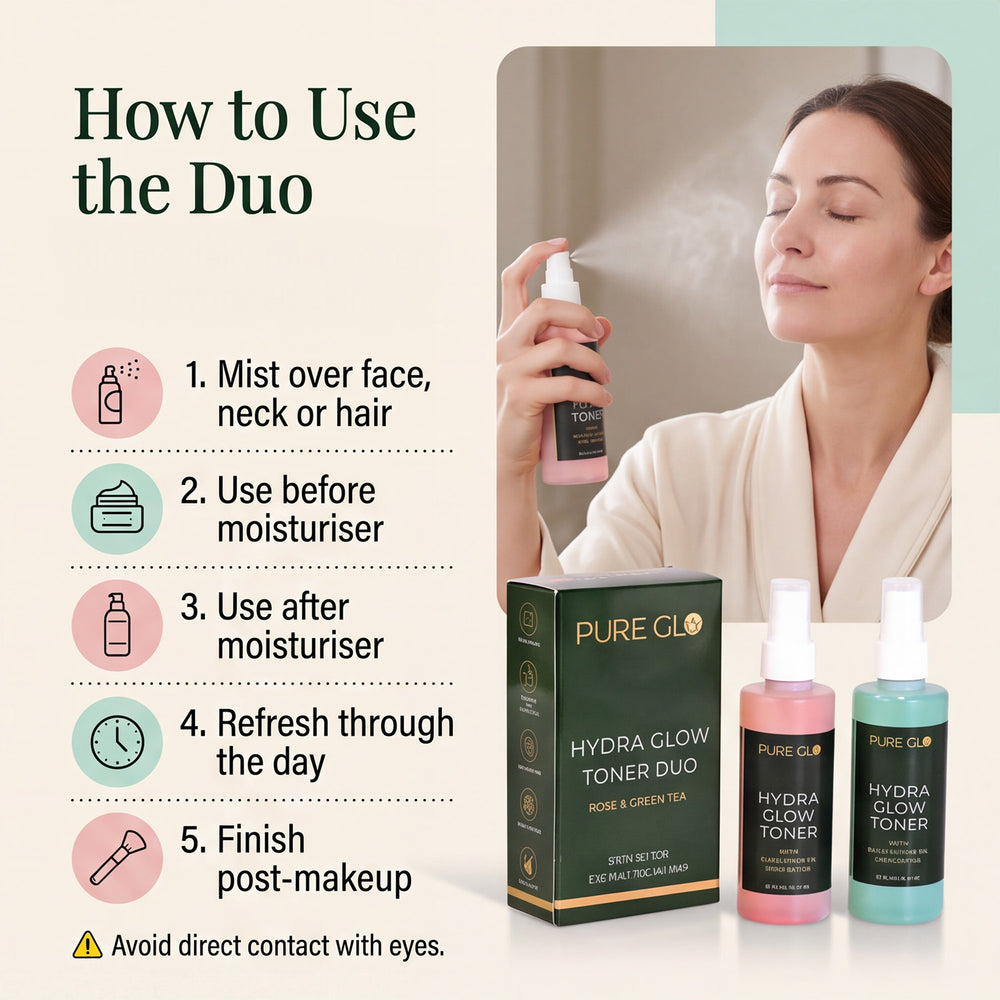 Hydrating, Rejuvenates & Clarifying Facial Spray Mist with Aloe, Herbs & Rose Water - Twin Pack: 2 x 100ml / 3.38 fl oz_8553132_2