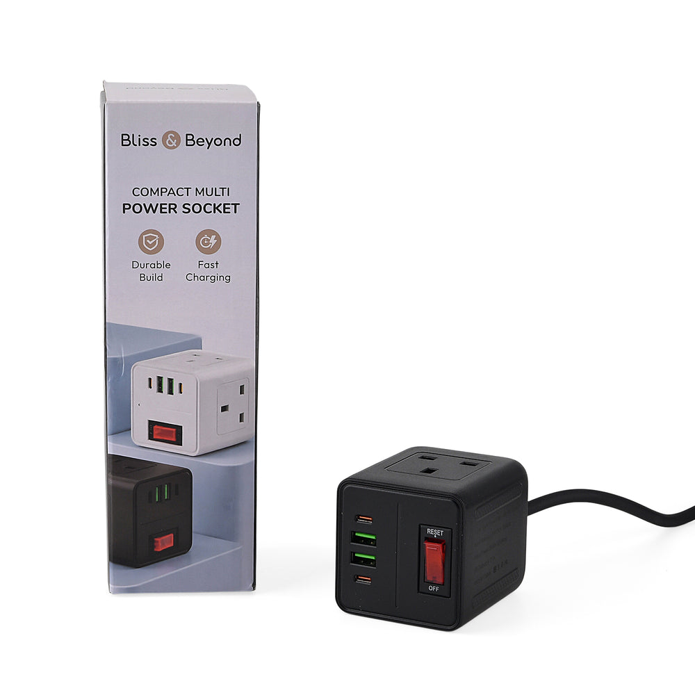 Bliss & Beyond Tech Accessories (Size 6x7 cm) - Black & White_8557909