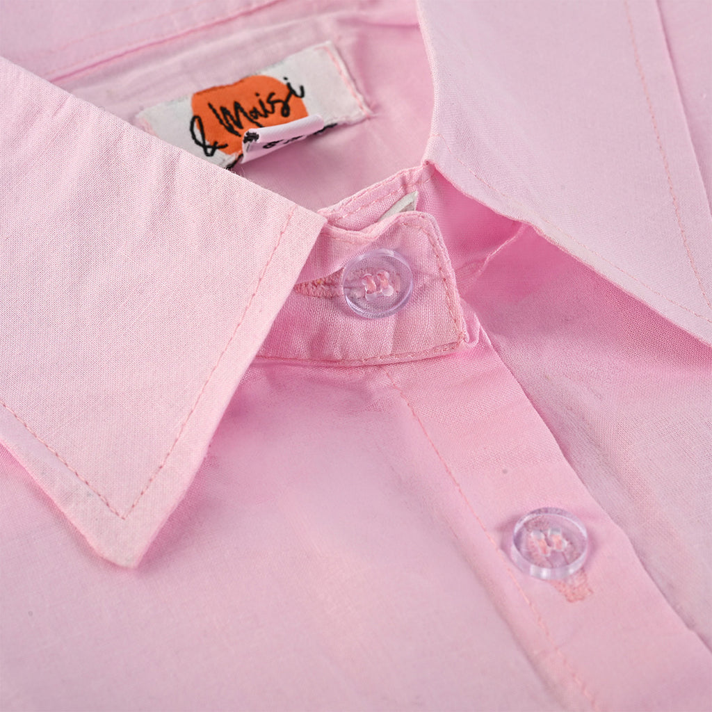 & Maisi Set of 3 Detachable Dickey Collar Set (One Size, 36 x 39cm) - White, Light Pink & Black_8561850_6