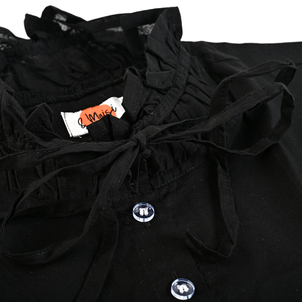 & Maisi Set of 3 Detachable Dickey Collar Set (One Size, 36 x 39cm) - White, Blue & Black_8561851_6