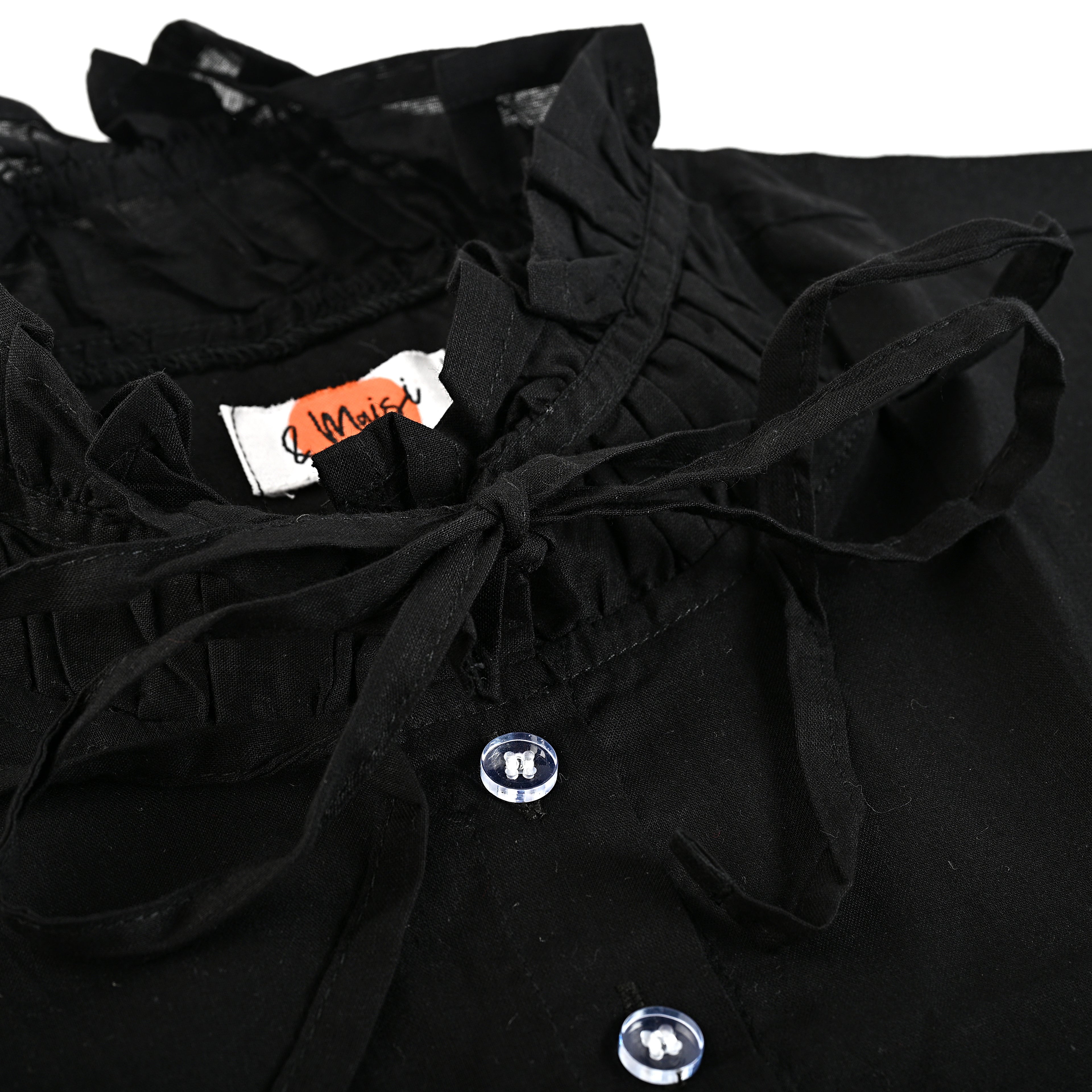 & Maisi Set of 3 Detachable Dickey Collar Set (One Size, 36 x 39cm) - White, Blue & Black_8561851_6