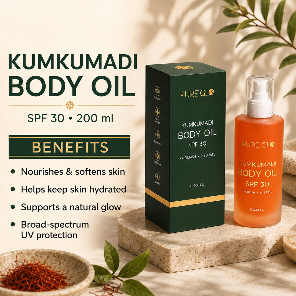 PureGlo Kumkumadi Body Oil with SPF 30 - 200ml_8562061_1