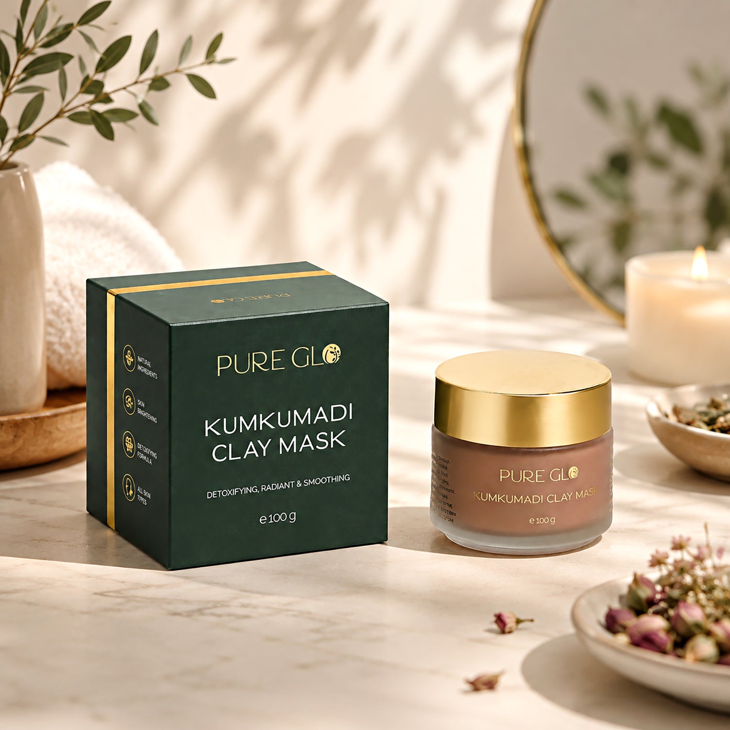 "Kumkumadi Clay Mask 100g "_8562062_1