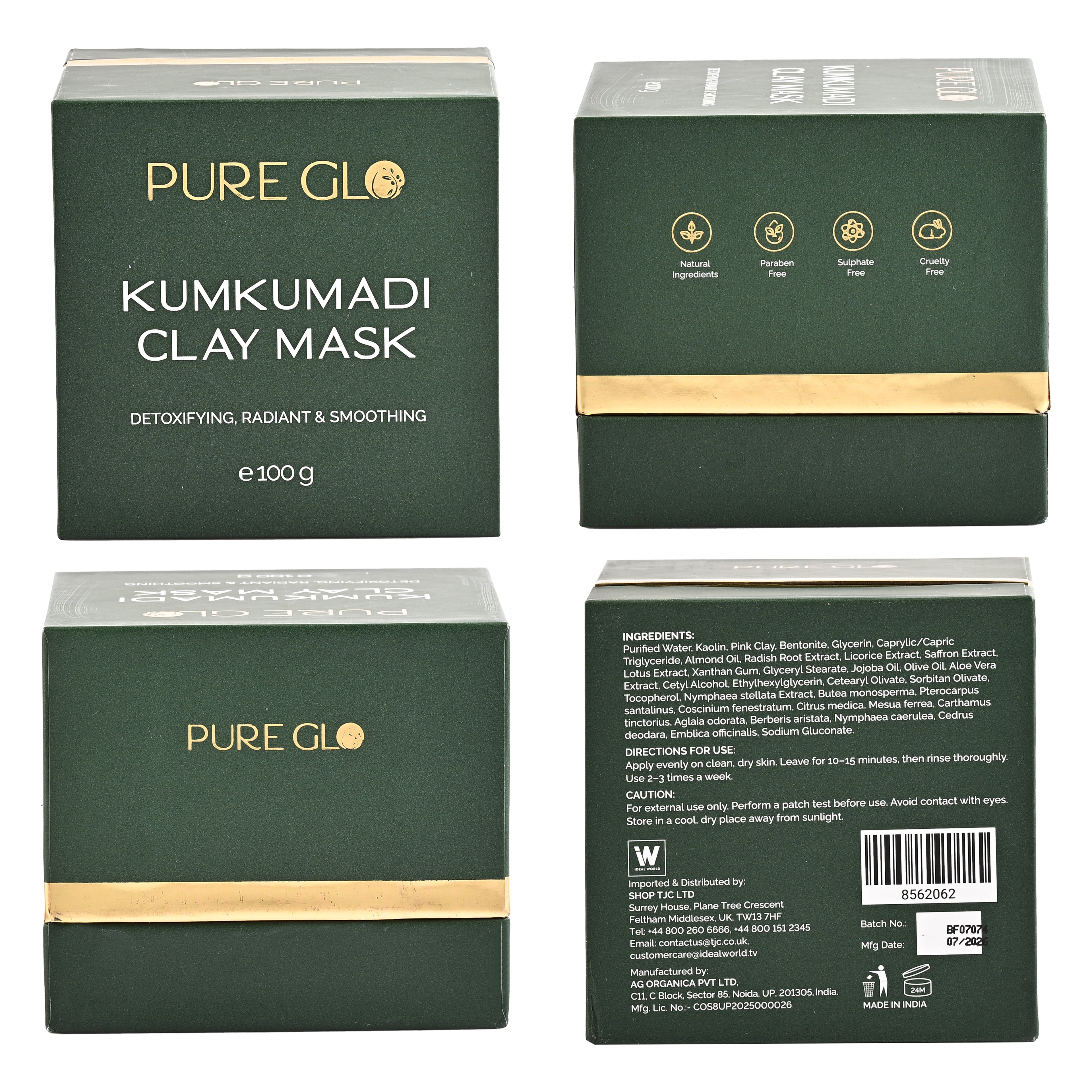 "Kumkumadi Clay Mask 100g "_8562062_6