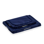 Patterned Storage Box (Size 50x40x33 cm) - Dark Blue_8565831_5