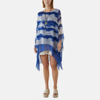 Nova of London 2-In-1 Tie Dye Mesh Overlay Necklace Top (Size M, 14-16) - Blue_8566015_2