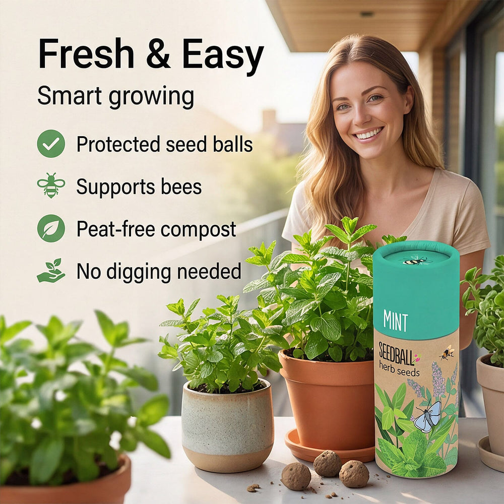 Mint Seed Ball Tube