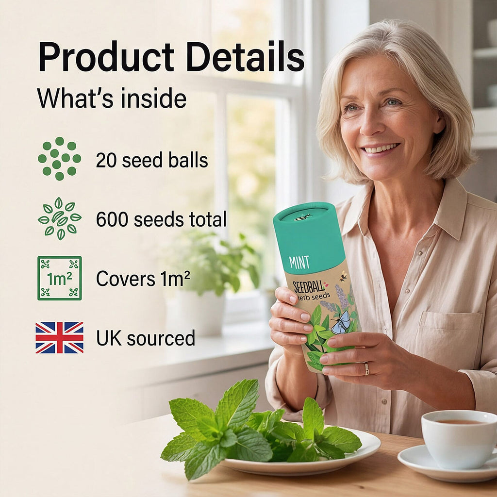 Mint Seed Ball Tube