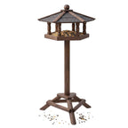 Wooden Bird Feeder – Garden Feeder (34.5 x 34.5 x 105 cm)