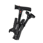 " Bliss & Beyond LED alarm dual handles walking cane - Black Product size:  Product weight: Gross weight: 580g,    Net weight: 530g                           Material:                                A_8574995