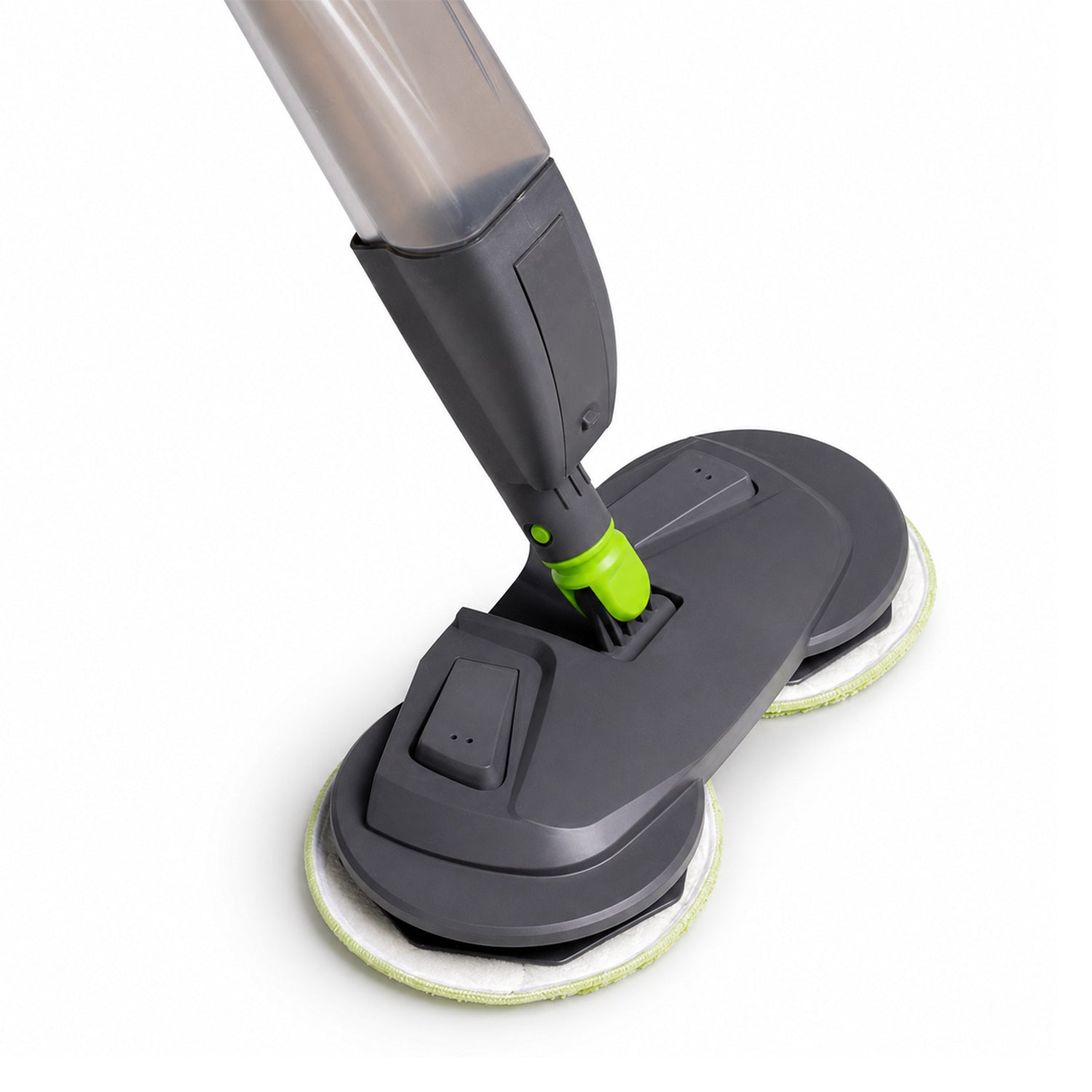 Brand New - Shine Rotating Mop With Spray - Grey