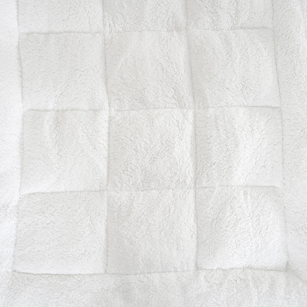 Bliss & Beyond Patterned Mattress (Size 135x10 cm) - White_8575147_2