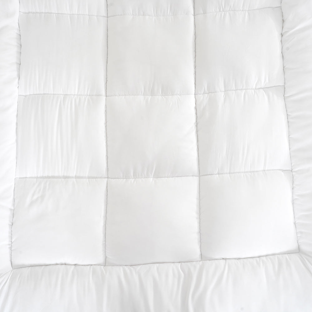 Bliss & Beyond Patterned Mattress (Size 135x10 cm) - White_8575147_3