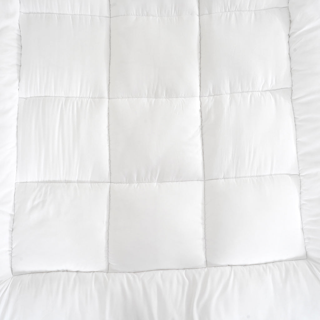 Bliss & Beyond Patterned Mattress (Size 135x10 cm) - White_8575147_3