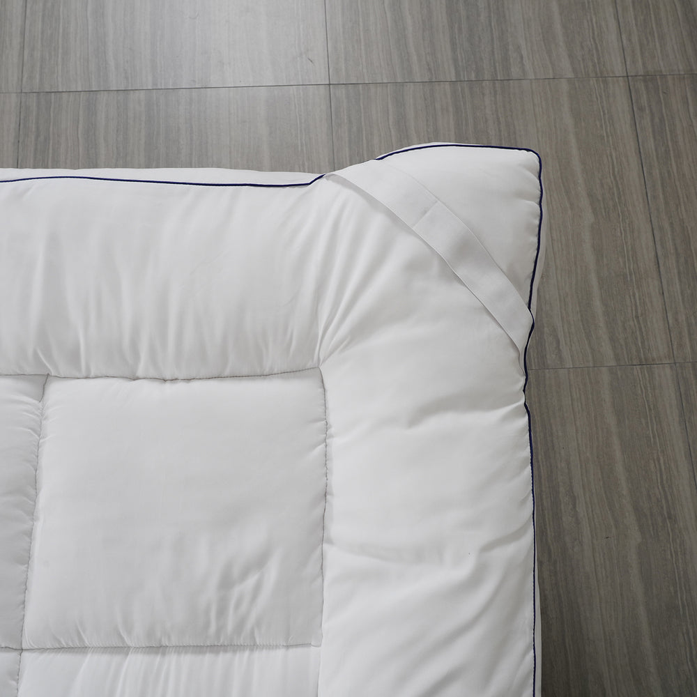 Bliss & Beyond Patterned Mattress (Size 135x10 cm) - White_8575147_7