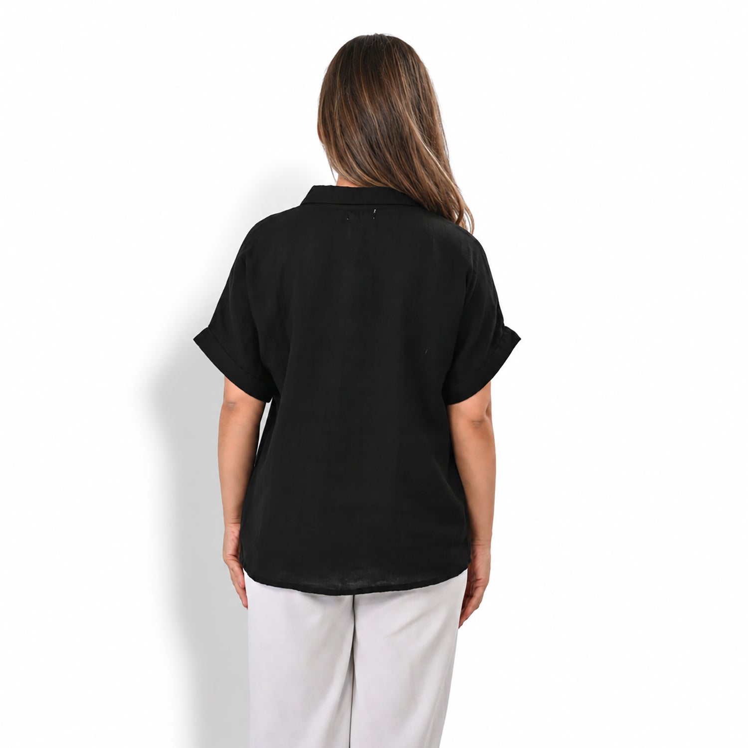 & Maisi Shirt (Size - Large) - Black_8578394_2