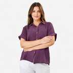 & Maisi Shirt (Size - Large) - Purple_8578402_1