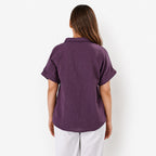 & Maisi Shirt (Size - Large) - Purple_8578402_2