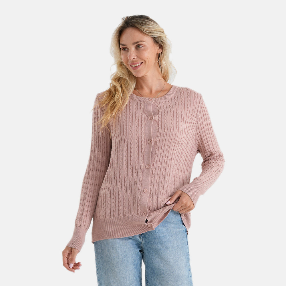 & Maisi Patterned Jumper (Size - Small) - Pink_8578563_3