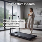 Treadmill with Handle