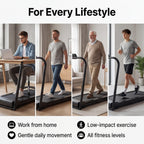Treadmill with Handle