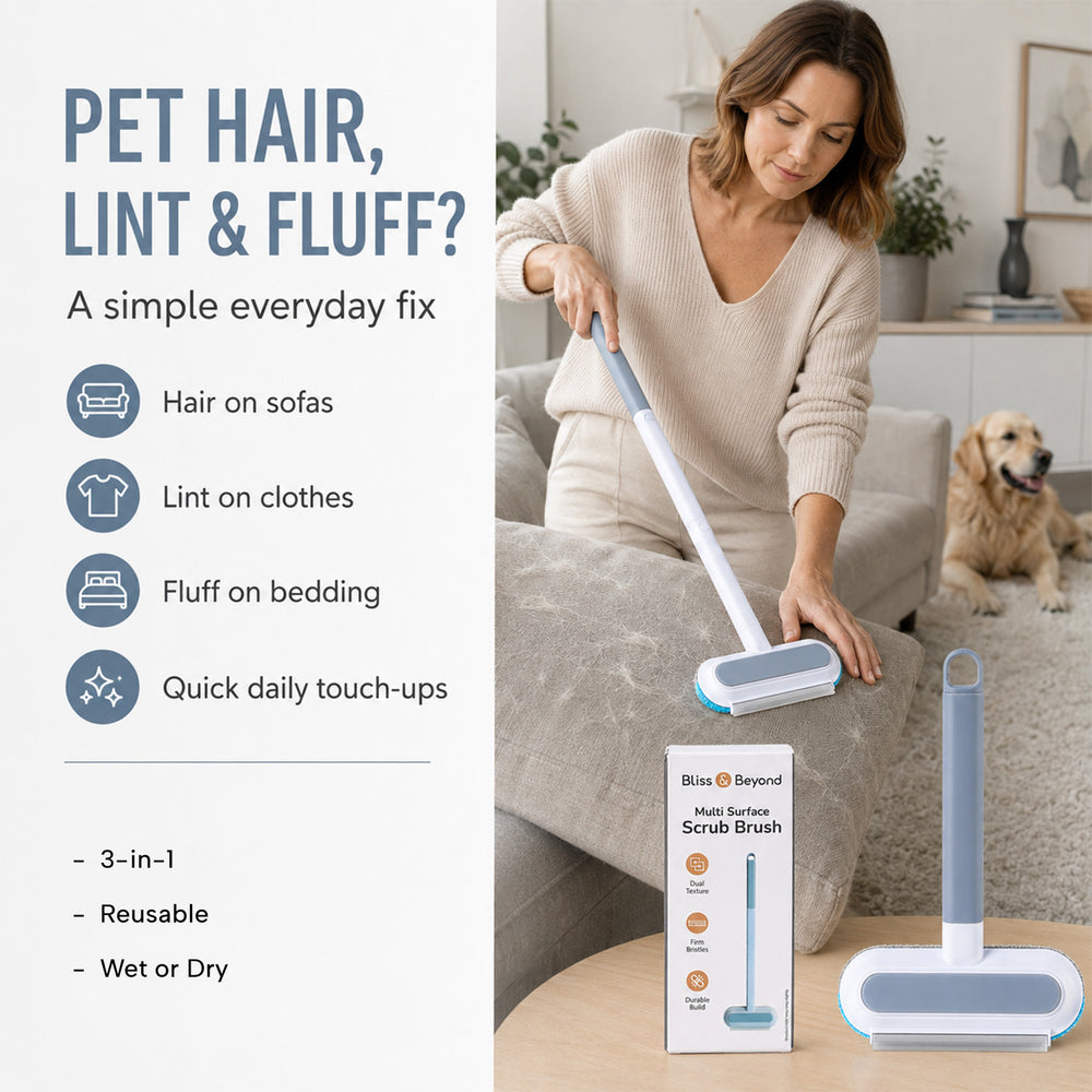 Bliss & Beyond Multi-Purpose Cleaner (Size - One Size) - Grey White & White_8583711