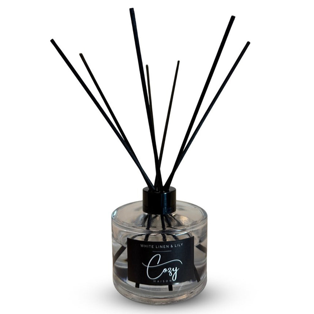 Cozy Maison Diffuser (50ml) - White Linen & Lily_8586051_1
