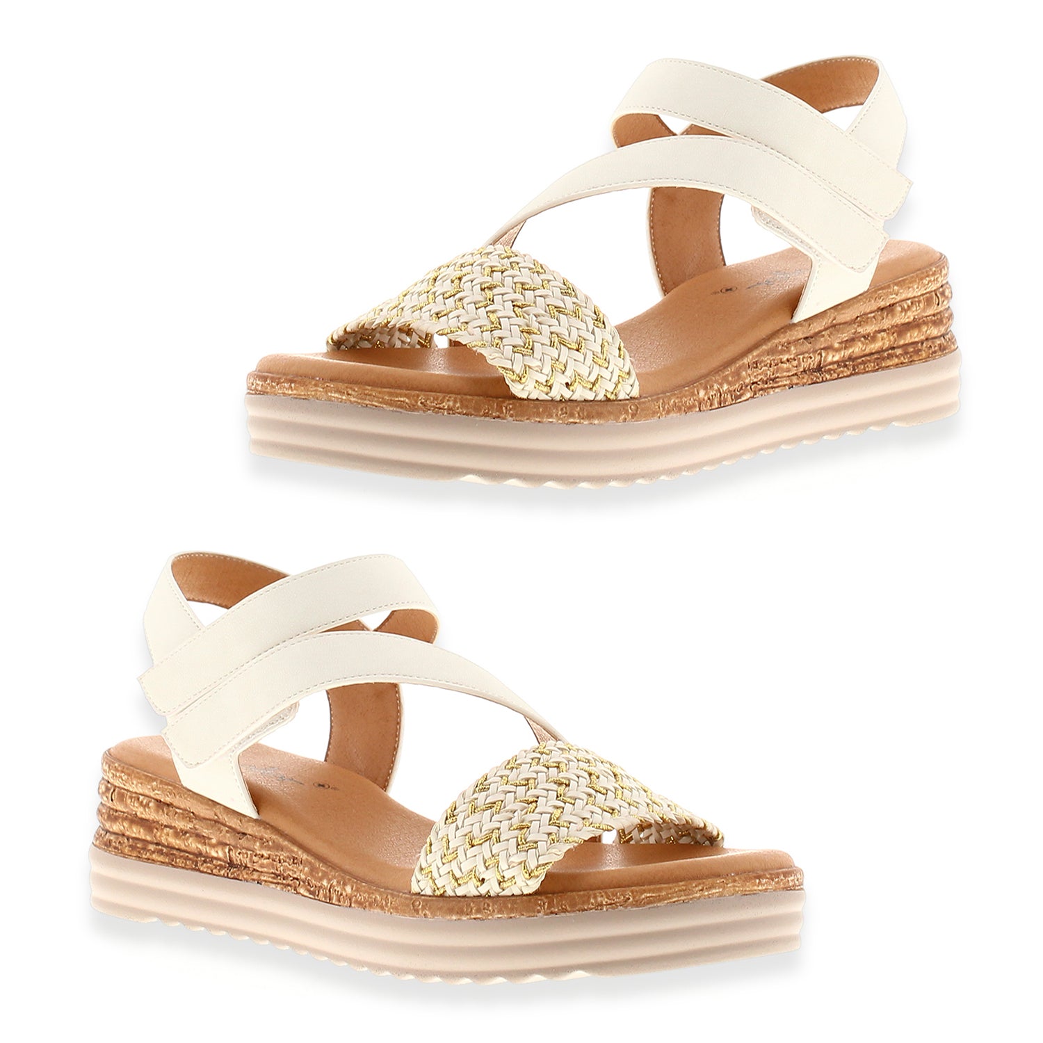 DR KELLER Ladies Slipper (Size - 3) - White_8587499_2