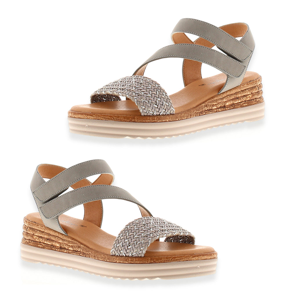 DR KELLER Ladies Slipper (Size - 3) - Grey_8587511_2