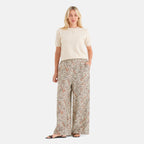 & Maisi Patterned Jean and Pant/Trouser (Size - Large) - Chocolate_8589367