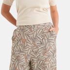 & Maisi Patterned Jean and Pant/Trouser (Size - Large) - Chocolate_8589367_5
