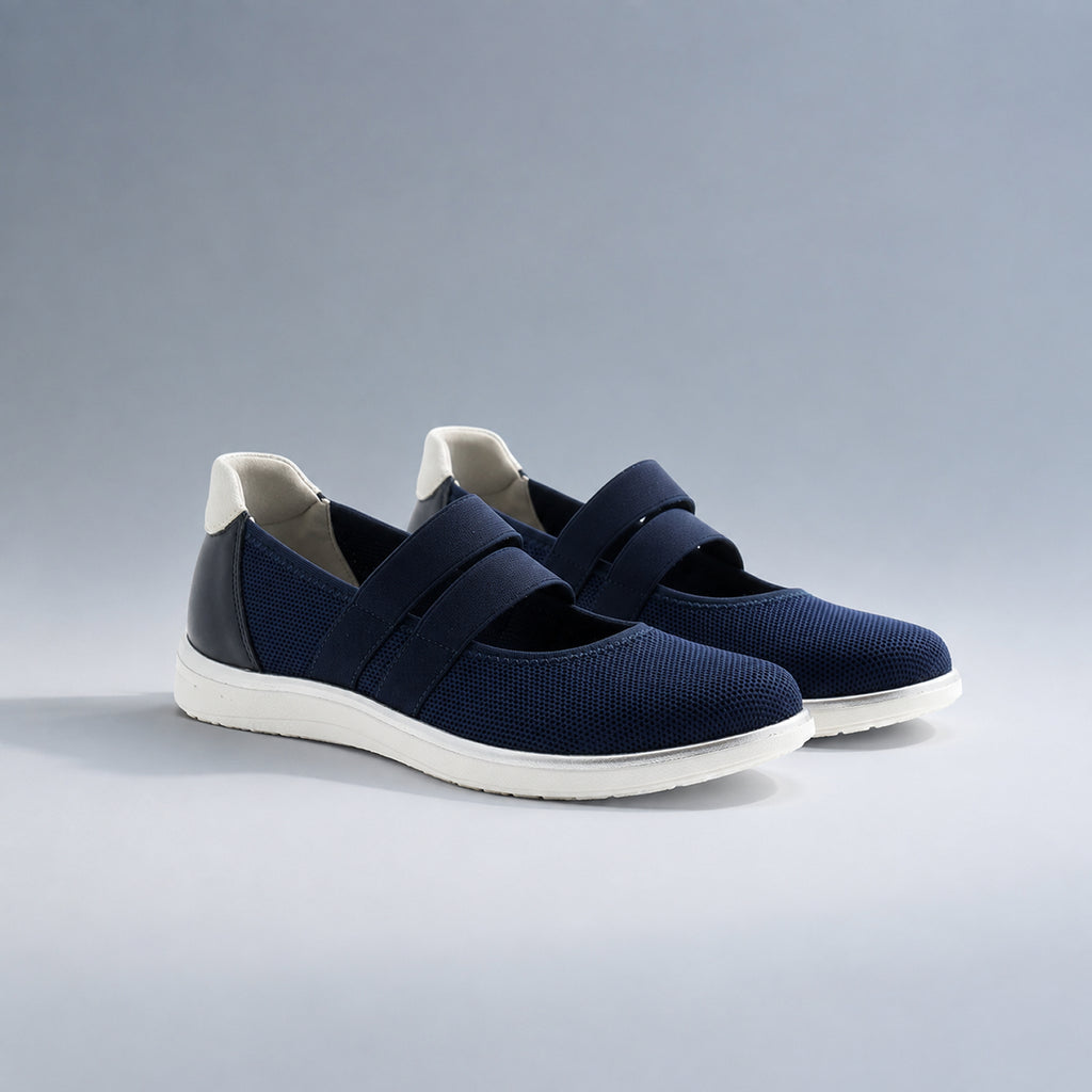 DR KELLER Ladies Shoe (Size - 3) - Navy_8589387