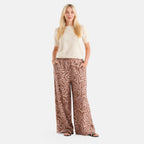 & Maisi Patterned Jean and Pant/Trouser (Size - Small) - Dark Brown_8590248