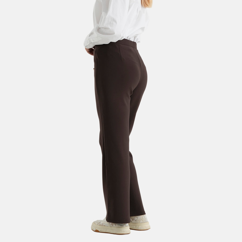 & Maisi Patterned Jean and Pant/Trouser (Size - Large) - Dark Brown_8604709_2