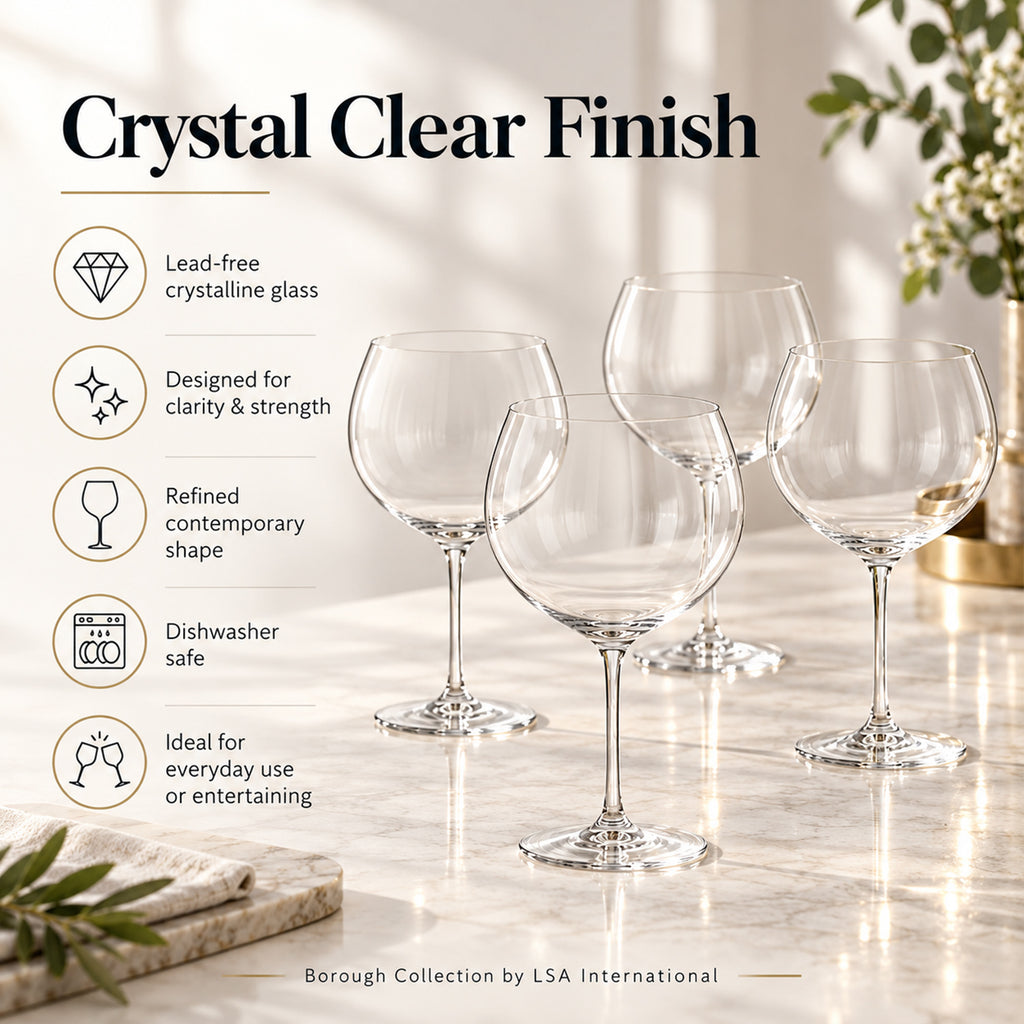 LSA Drinking Glass (Size - One Size) - Clear_8605129_3