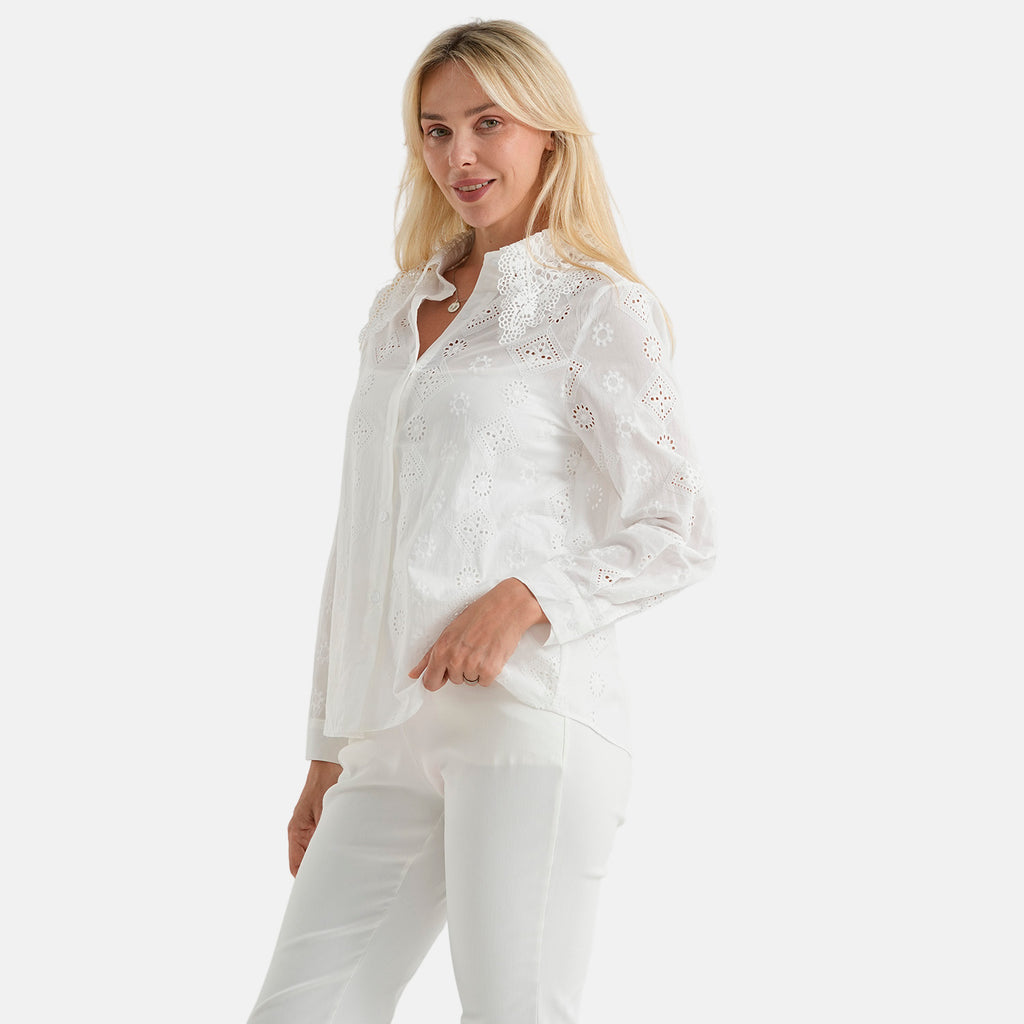 & Maisi Shirt (Size - 12) - White_8608267_3