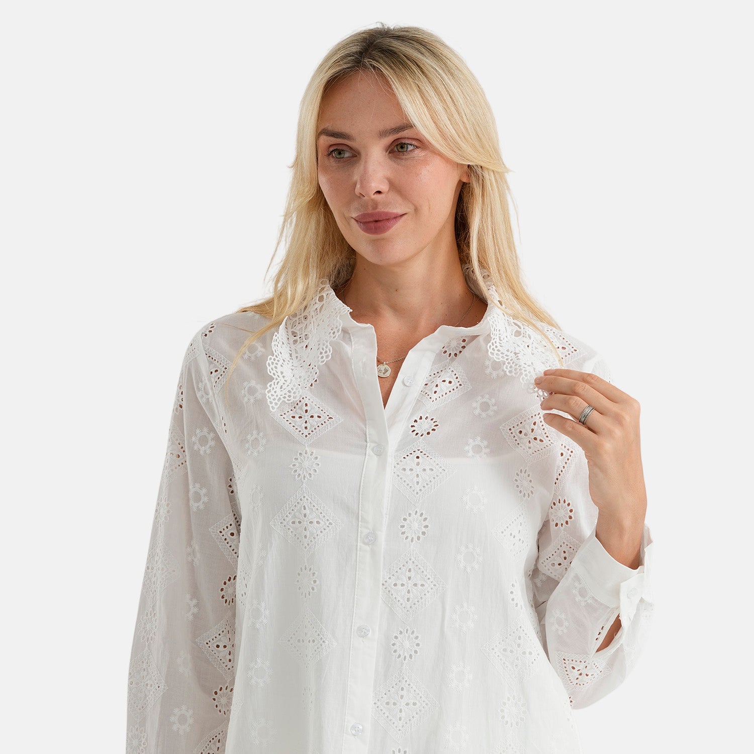 & Maisi Shirt (Size - 12) - White_8608267_4