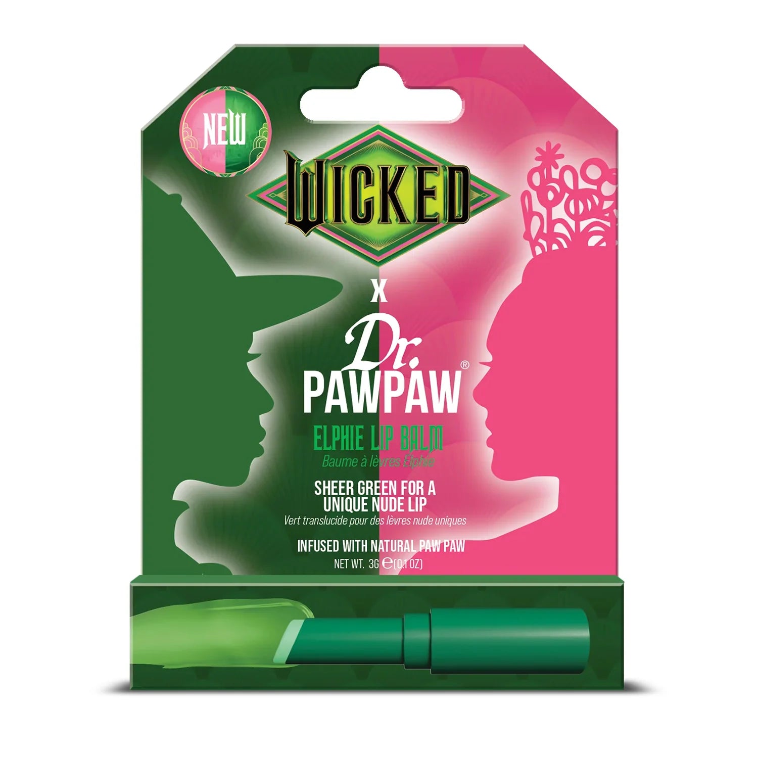 Dr. PawPaw Lip Care Duo – Overnight Lip Mask Balm 25ml and Wicked X Dr. PawPaw Colour-Changing Lip Balm