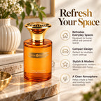 Bliss & Beyond Premium Jasmine Air Freshener with 160ml Bottle & 160ml Refill Set - Gold_8621877_2