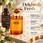 Bliss & Beyond Premium Jasmine Air Freshener with 160ml Bottle & 160ml Refill Set - Gold_8621877_3