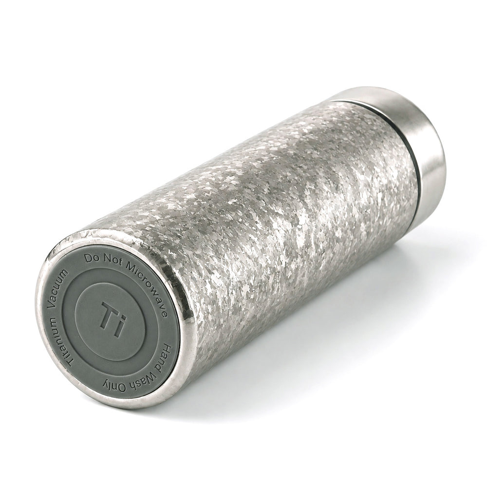 Ultra-Lightweight Titanium Insulated Water Bottle - 300ml - Grey_8623779_1