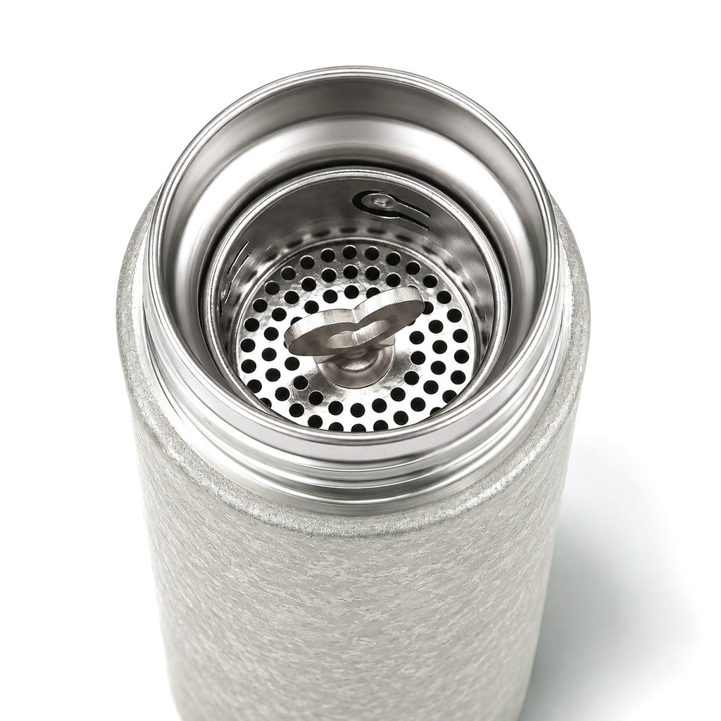 Ultra-Lightweight Titanium Insulated Water Bottle - 300ml - Grey_8623779_2