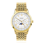 Sekonda Quartz Watch with a White Dial and a Gold Stainless Steel Strap in a 42mm Gold Alloy Case with 5 ATM 30228_8627952_2