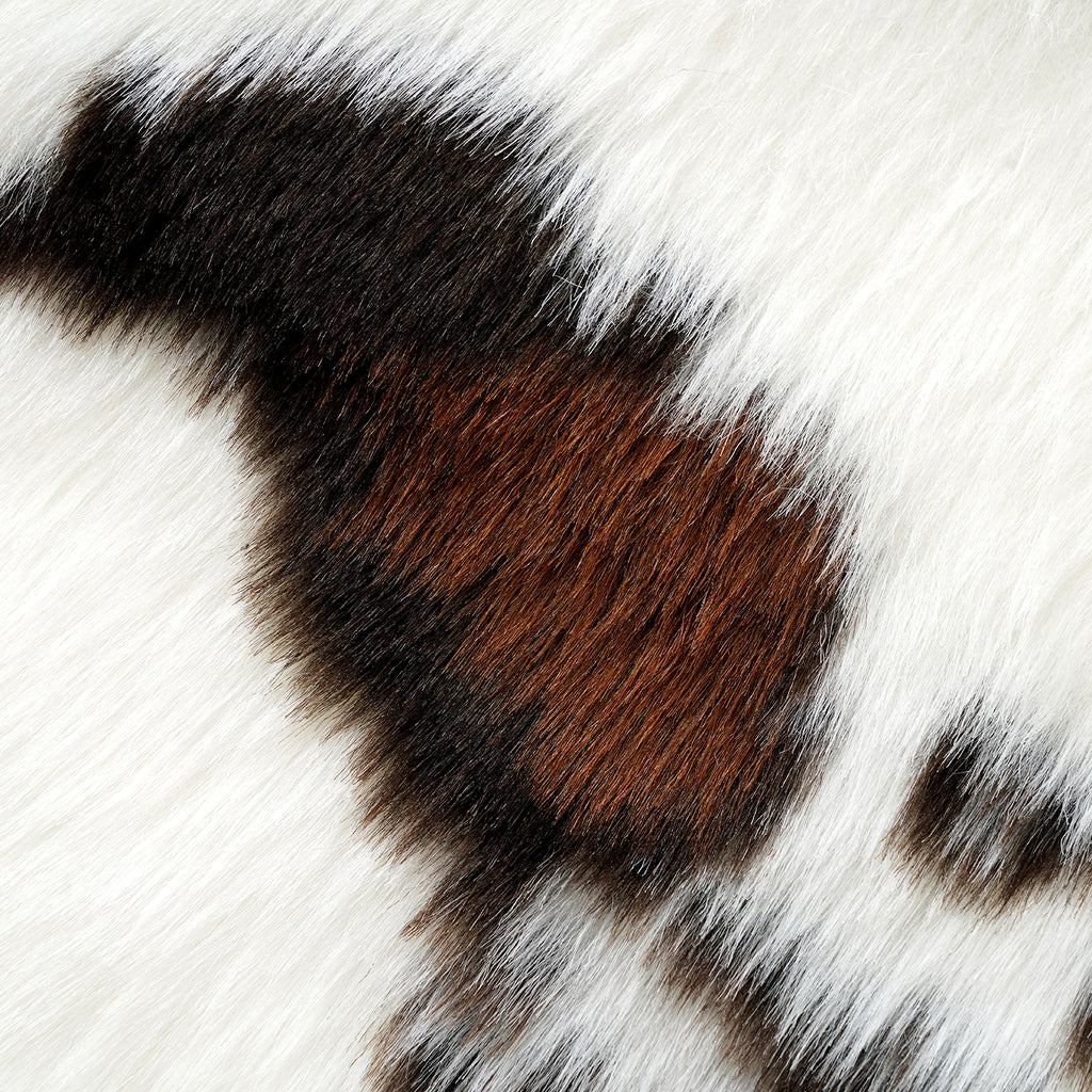 Bliss & Beyond Patterned Rug and Door Mat (Size 180x1 cm) - Black & White_8627956_3