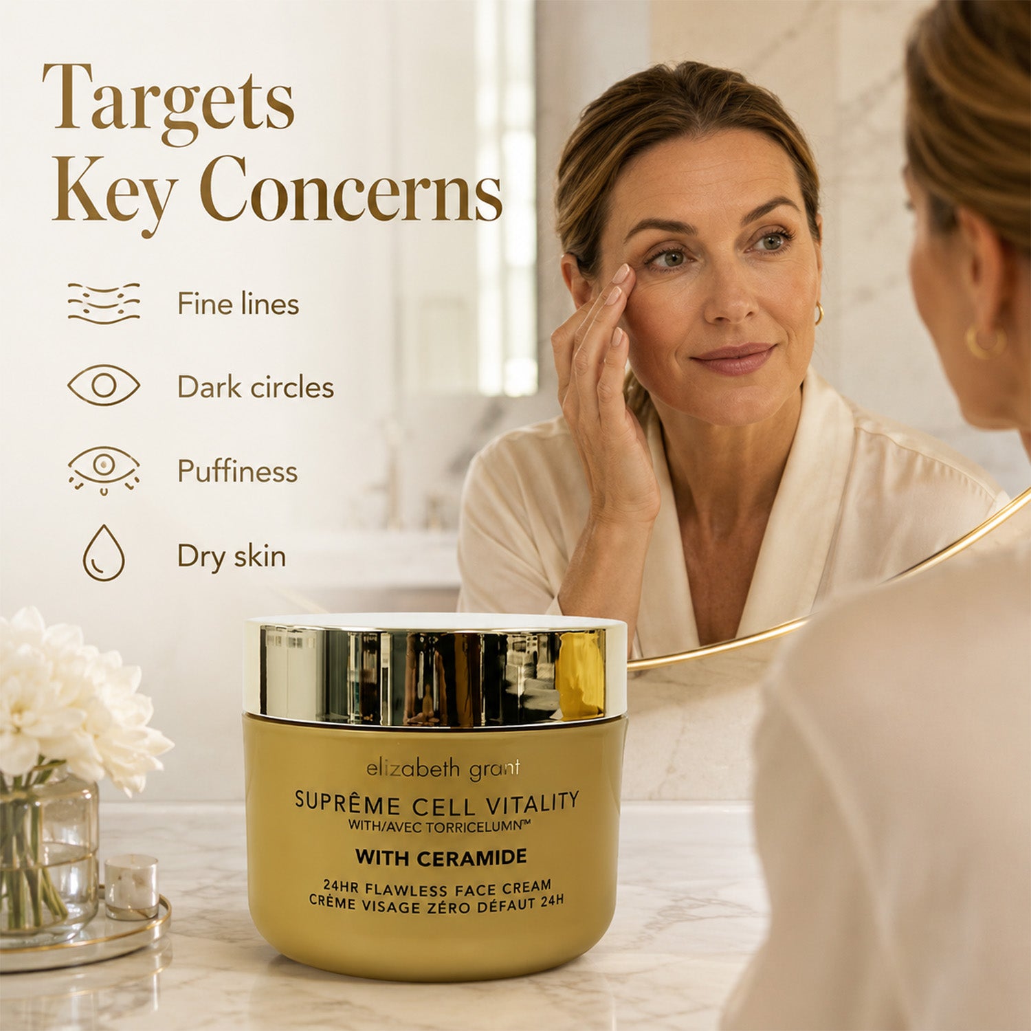 Elizabeth Grant Supreme Cell Vitality Flawless Face Cream With Ceramide Supersize - 200ml_8628058_2
