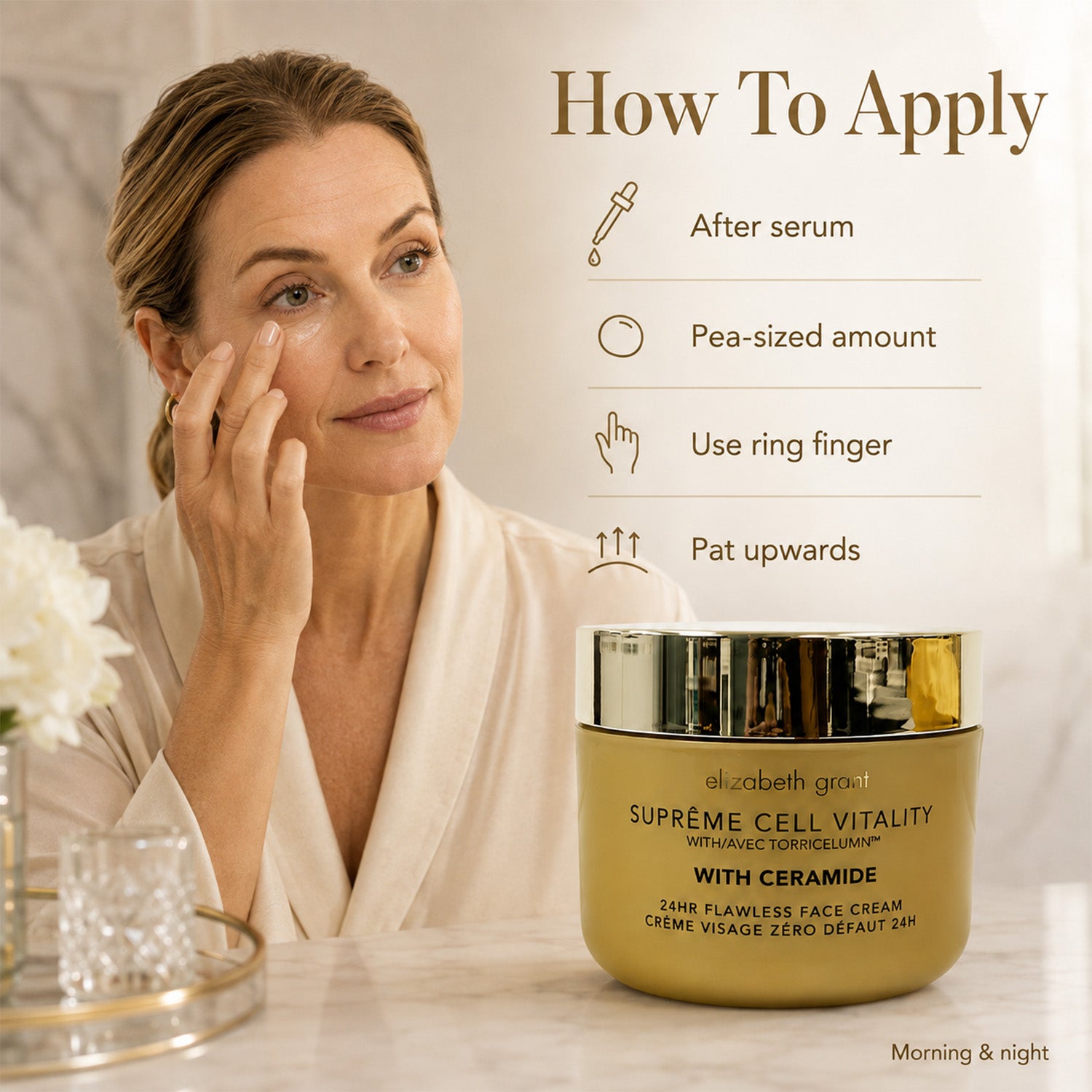 Elizabeth Grant Supreme Cell Vitality Flawless Face Cream With Ceramide Supersize - 200ml_8628058_3