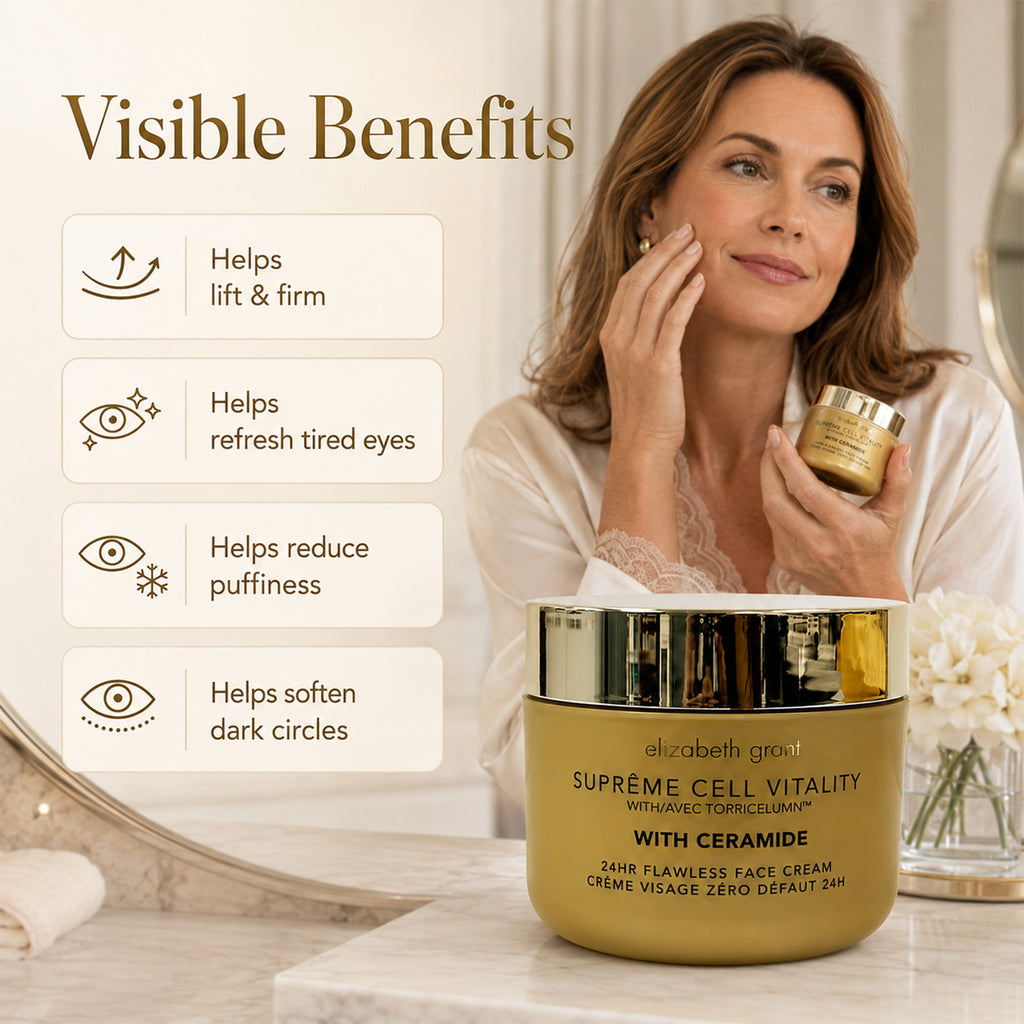 Elizabeth Grant Supreme Cell Vitality Flawless Face Cream With Ceramide Supersize - 200ml_8628058_4