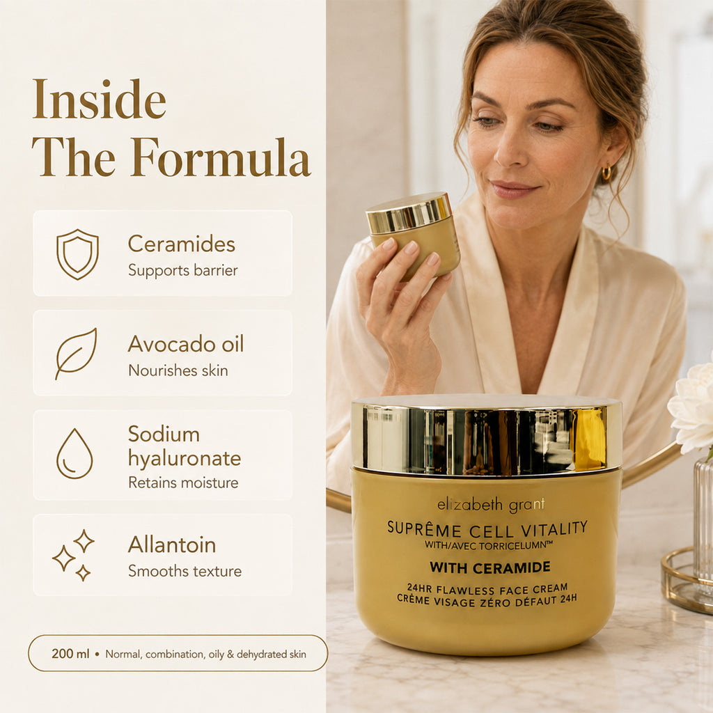 Elizabeth Grant Supreme Cell Vitality Flawless Face Cream With Ceramide Supersize - 200ml_8628058_5