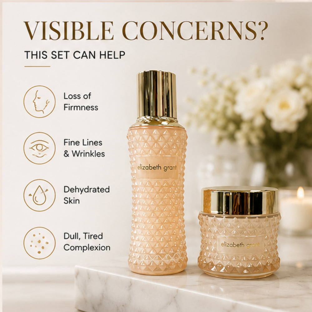 Elizabeth Grant Vintage Collection 2-Piece Anti-Ageing Face Cream Set (90ml & 100ml)_8628063